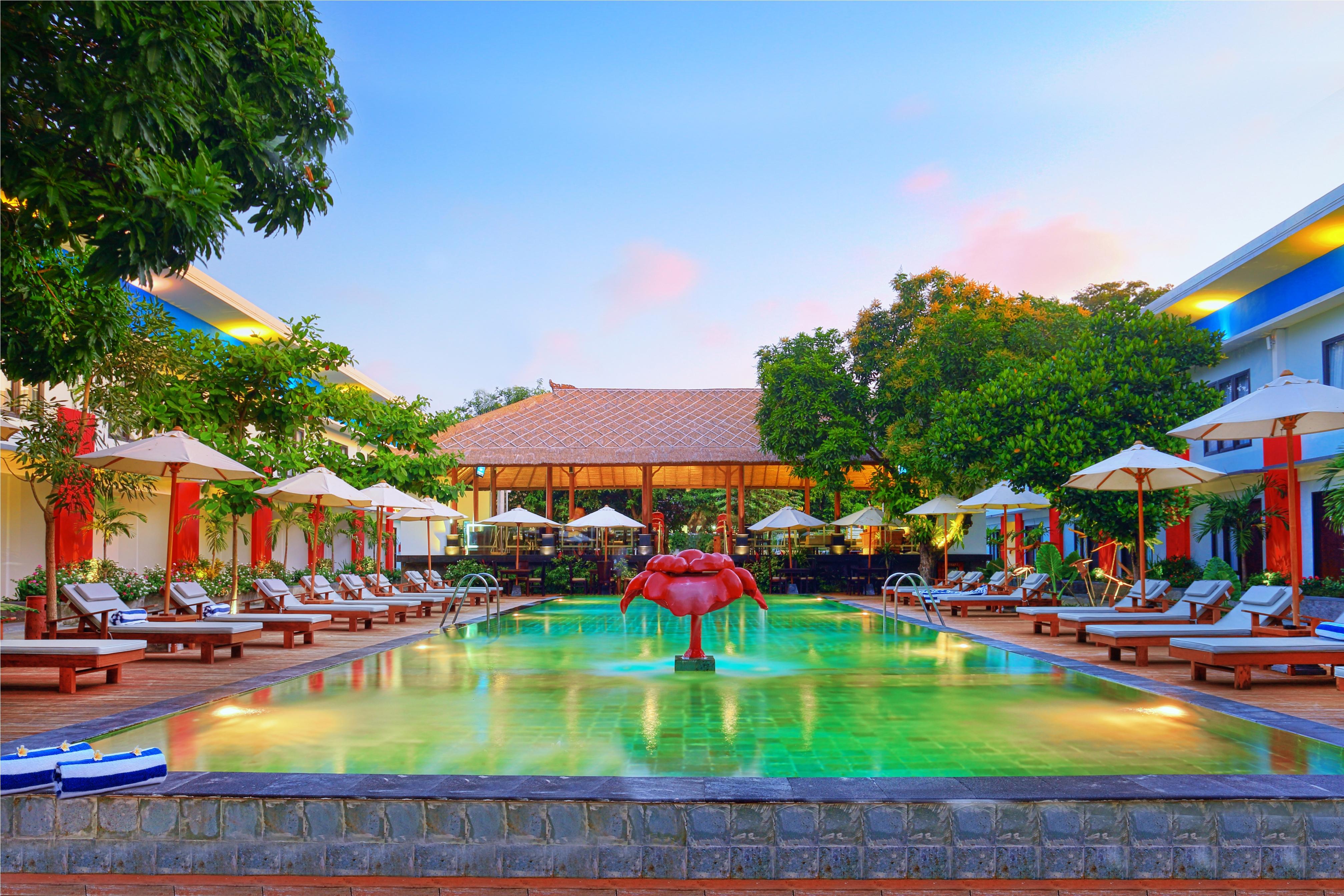 Ozz Hotel Kuta Lombok Exterior foto